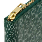 Wolf Signature Zip Wallet Green 776430