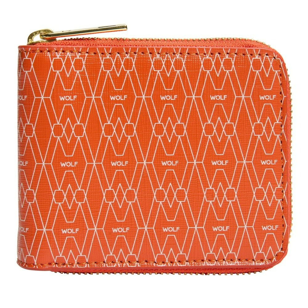 Wolf Signature Zip Wallet Orange 776439