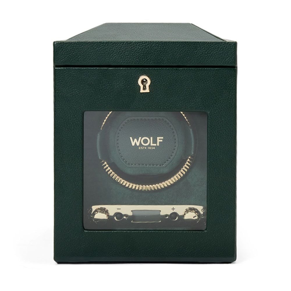 Wolf British Racing Sengl Weindr Gwylio Gwyrdd 793141