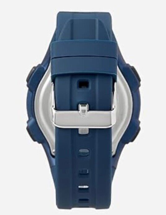 Lorus Men's Digital Watch with Blue Silicone Strap R2331PX9