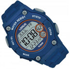 Lorus Men's Digital Watch with Blue Silicone Strap R2331PX9