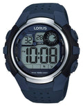 Lorus Men's Blue Strap Digital Watch R2387KX9
