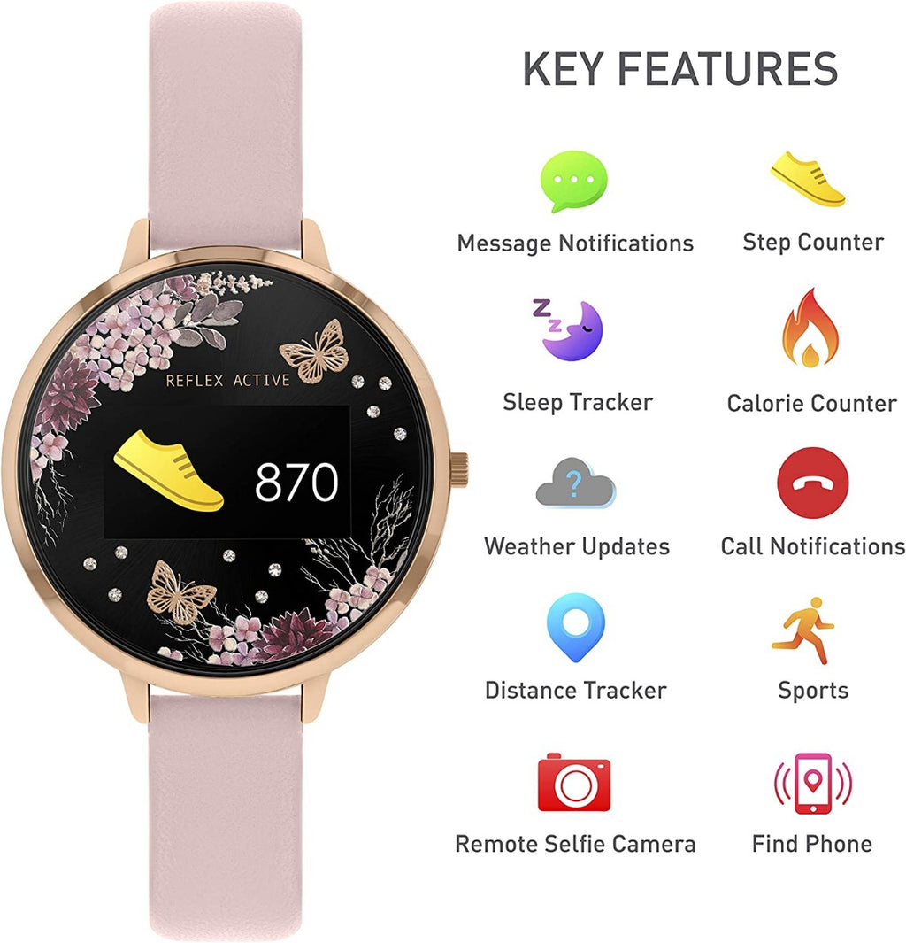 Reflex Active Series 3 Ladies Smart Watch with PU Strap RA03-2014