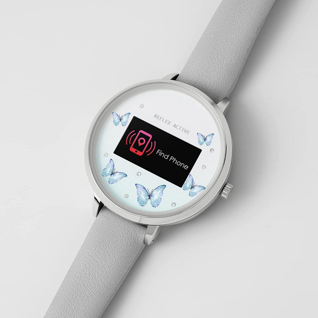 Reflex Active Series 3 Ladies Smart Watch with Grey PU Strap RA03-2123