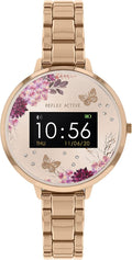 Reflex Active Ladies Smart Watch with Rose Gold Bracelet RA03-4010