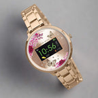 Reflex Active Ladies Smart Watch with Rose Gold Bracelet RA03-4010