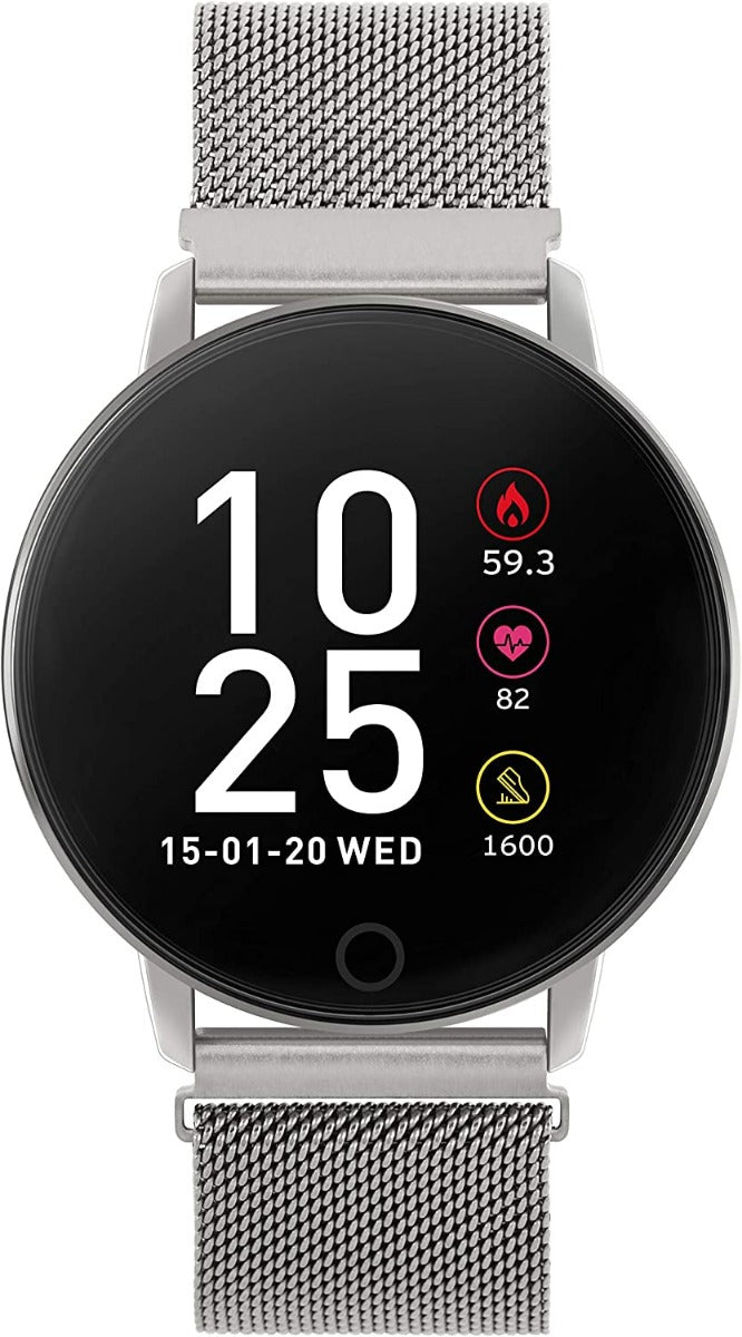 Reflex Active Series 5 Unisex Smart Watch with Milanese Strap RA05-4015
