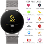Reflex Active Series 5 Unisex Smart Watch with Milanese Strap RA05-4015