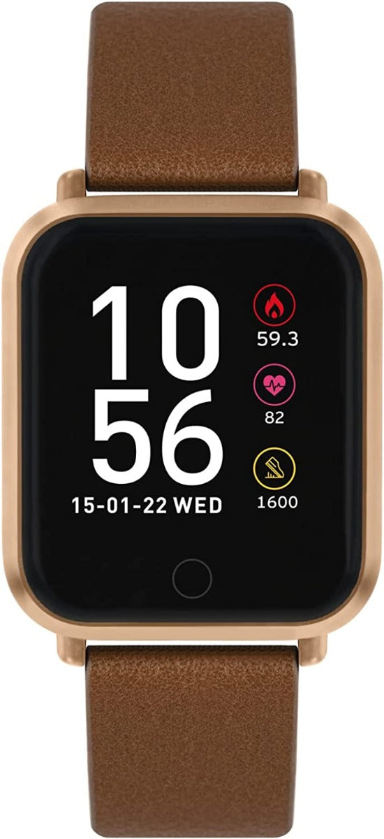 Reflex Active Unisex Series 6 Smart Watch with Brown Silicone Strap RA06-2092