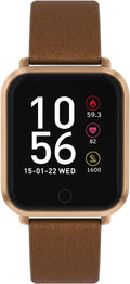 Reflex Active Unisex Series 6 Smart Watch with Brown Silicone Strap RA06-2092