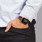 Reflex Active Unisex Series 6 Smart Watch with Brown Silicone Strap RA06-2092