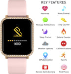 Reflex Active Ladies Series 6 Smart Watch with Pink Silicone Strap RA06-2098