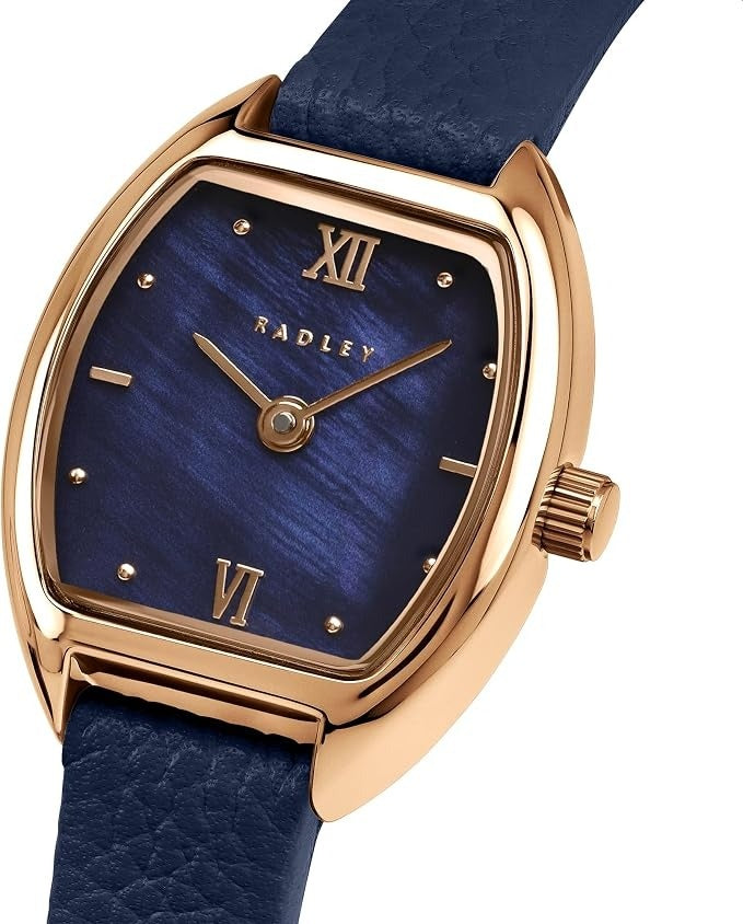 RADLEY Ladies Watch with Blue Dial and Blue Leather Strap RY21960