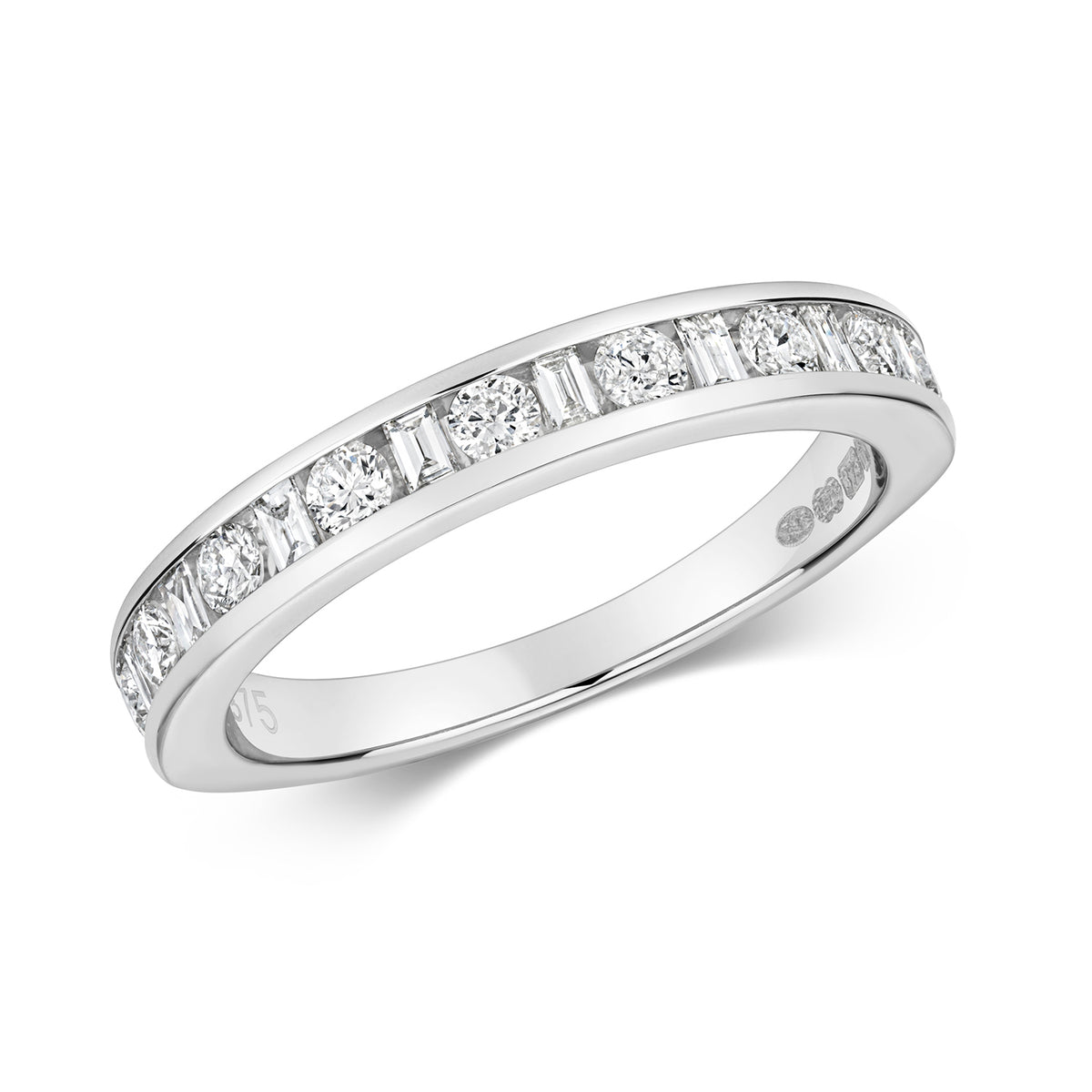 9ct Yellow Gold Diamond Eternity Ring 0.170+0.360 CT