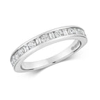 9ct Yellow Gold Diamond Eternity Ring 0.170+0.360 CT