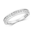 9ct Yellow Gold Diamond Eternity Ring 0.170+0.360 CT