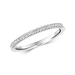 9ct White Gold Diamond Eternity Ring 0.16 CT