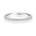 9ct White Gold Diamond Eternity Ring 0.16 CT