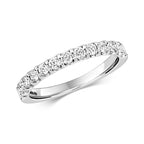 9ct White Gold Diamond Eternity Ring 0.52 CT