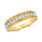 9ct Yellow Gold Diamond Eternity Ring 0.25 CT