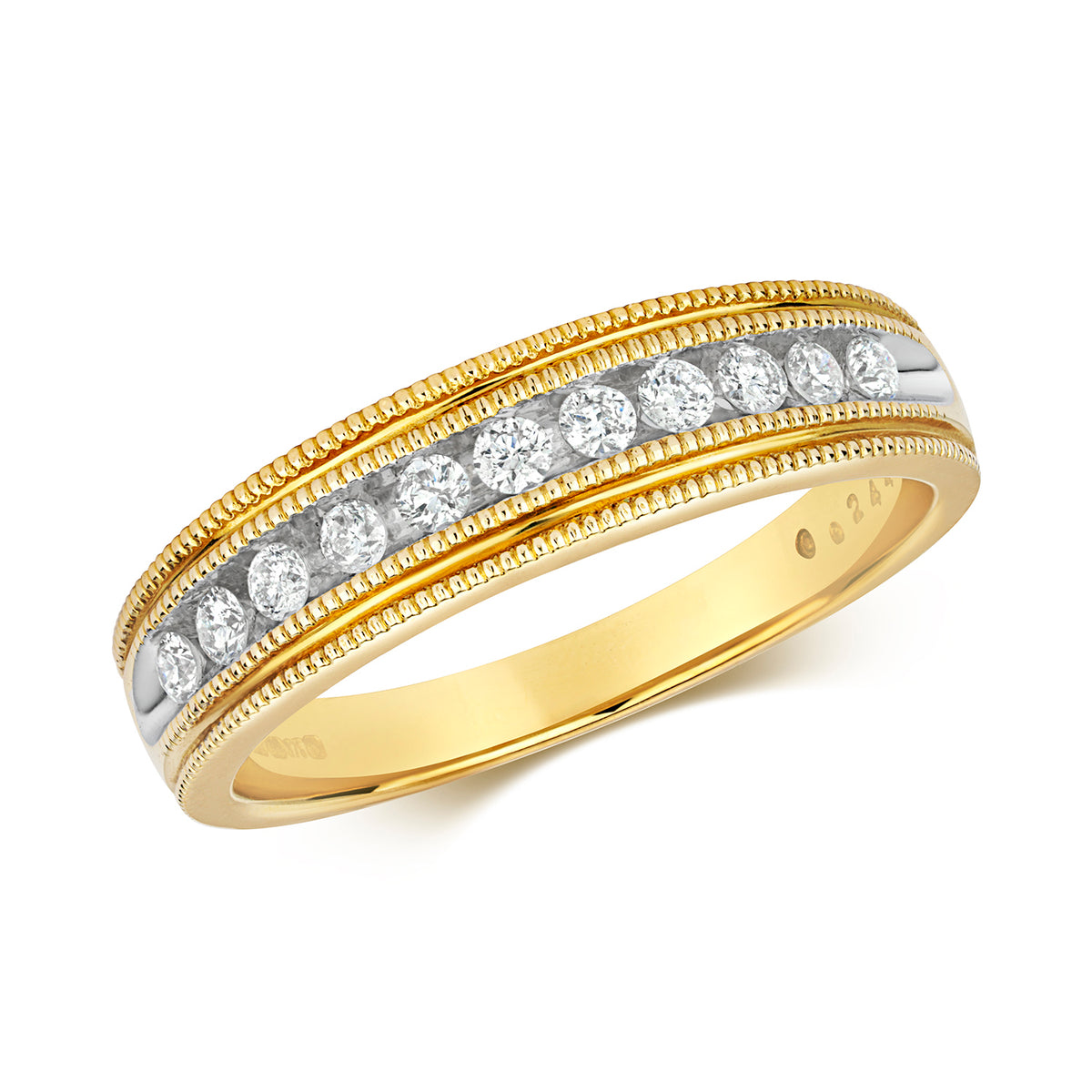 9ct Yellow Gold Diamond Eternity Ring 0.25 CT