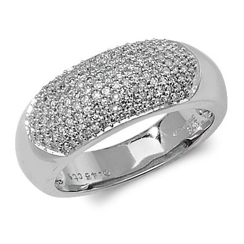 9ct White Gold Diamond Dress Ring RD340W