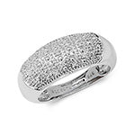 9ct White Gold Diamond Dress Ring RD346W