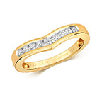 9ct Yellow Gold Diamond Dress Ring 0.33 CT