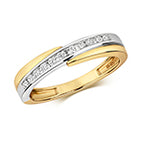 9ct Yellow Gold Diamond Eternity Ring 0.2 CT