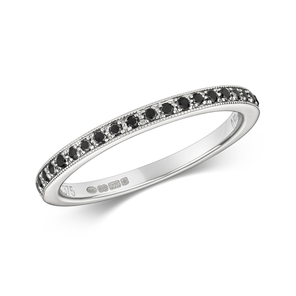 9ct White Gold Diamond Eternity Ring 0.14 CT