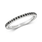 9ct White Gold Diamond Eternity Ring 0.14 CT