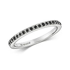 9ct White Gold Diamond Eternity Ring 0.14 CT
