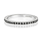 9ct White Gold Diamond Eternity Ring 0.14 CT