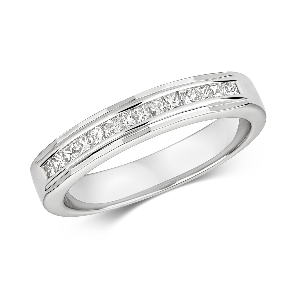 9ct White Gold Diamond Eternity Ring 0.3 CT