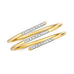 9ct Yellow Gold Diamond Dress Ring 0.05 CT