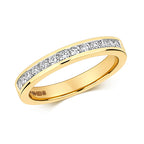 18ct Yellow Gold Diamond Eternity Ring 0.33 CT