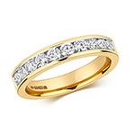18ct Yellow Gold Diamond Eternity Ring 0.75 CT