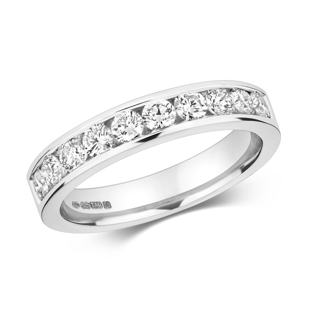 18ct White Gold Diamond Eternity Ring 0.75 CT