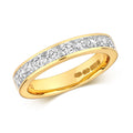18ct Yellow Gold Diamond Eternity Ring 1 CT