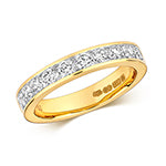 18ct Yellow Gold Diamond Eternity Ring 1 CT