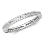 18ct White Gold Diamond Eternity Ring