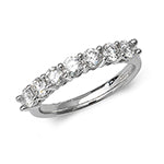 18ct White Gold Diamond Eternity Ring RDQ187W