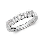 18ct White Gold Diamond Eternity Ring RDQ211W
