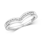 18ct White Gold Diamond Dress Ring 0.25 CT
