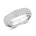 18ct White Gold Diamond Dress Ring 0.75 CT