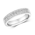 18ct White Gold Diamond Dress Ring 0.55 CT