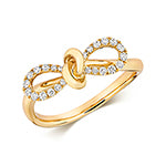 18ct Yellow Gold Diamond Dress Ring 0.18 CT