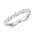 18ct White Gold Diamond Eternity Ring 0.31 CT
