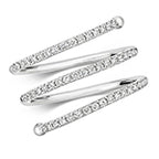 18ct White Gold Diamond Dress Ring 0.34 CT