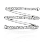 18ct White Gold Diamond Dress Ring 0.34 CT